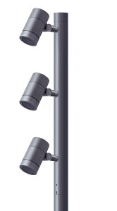 YYY33292ZLE1LEDポールスポットライト 白色ポール取付型 ビーム角28度 3灯用タイプ防雨型 SmartArchi パネル付型Panasonic 施設照明