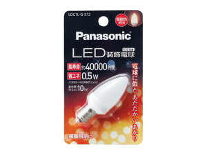 �p�i�\�j�b�N Panasonic �����vLED�d�� �����d��C�`�^�C�v 0.5WE12���� �d���F����LDC1L-G-E12�yLED�Ɩ��z�y�����v�z