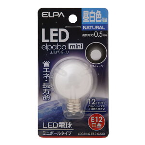 ELPA d LEDdGp{[mini d~j{[^CvG30` 0.5WF E12LDG1N-G-E12-G230