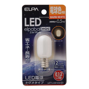 ELPA d LEDdGp{[mini dic^Cv 0.5WdF E12LDT1L-G-E12-G101