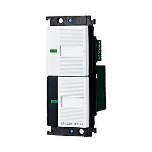 WTC55716W照明リモコン受信スイッチ LED調光用 ほたるスイッチB付パナソニック Panasonic 電設資材 コスモシリーズ ワイド21配線器具