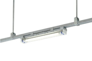 AH56356LEDベースライト レースウェイ取付専用電源内蔵直管形LEDランプ搭載(ランプ同梱)非調光 FL20W×2灯相当 昼白色コイズミ照明 施設照明