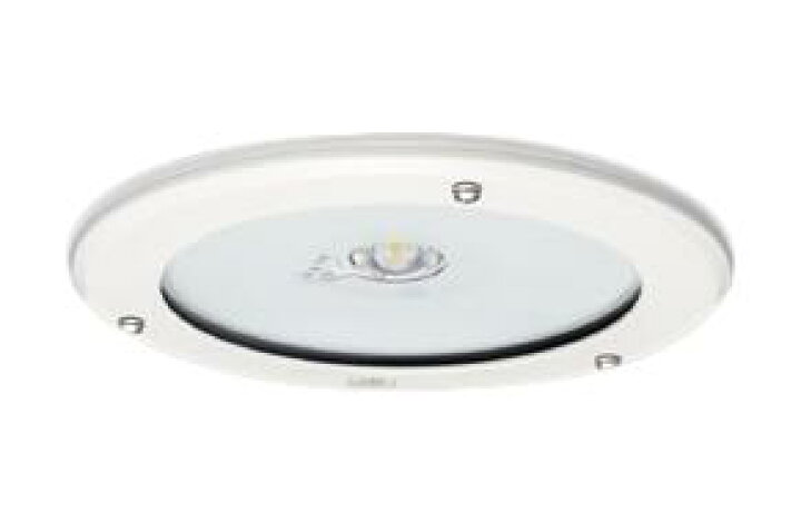 楽天市場】LEDDM50102WLED非常用照明器具 電源別置形低天井タイプ 埋込 