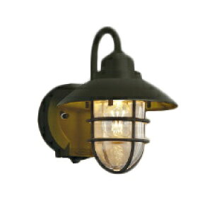 AU51184エクステリア LEDポーチ灯人感センサ タイマー付ON-OFFタイプ 非調光 電球色 防雨型 白熱球40W相当コイズミ照明 照明器具 門灯 玄関 屋外用照明