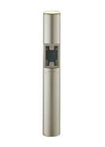 AU51412エクステリア LEDガーデンライト ローポール L700mm アッパー配光タイプ 屋外コンセント取付対応白熱球40W相当 電球色 非調光 防雨型 埋込式コイズミ照明 照明器具 庭 入口 エントランス