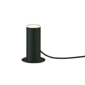 AU51413エクステリア LEDガーデンライト ローポール アッパー配光タイプ スタンドタイプ白熱球40W相当 電球色 非調光 防雨型 差込プラグ付コイズミ照明 照明器具 庭 入口 エントランス 玄関 植