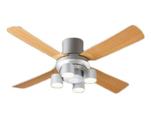 XS80028LEDシーリングファン ACモータータイプ 照明器具付 直付タイプ 電球色 拡散タイプファン幅φ900mm 風量4段切替 風向切替 1/fゆらぎ 1〜6時間(1時間単位)タイマー白熱電球60形4灯器具相当