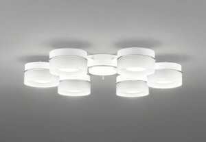 OC257171NRLEDシャンデリア 8畳用 R15高演色 クラス2昼白色 非調光 電気工事不要オーデリック 照明器具 天井照明 リビング向け 【〜8畳】
