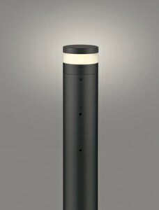 OG254953LRエクステリア 明暗センサー付LEDガーデンライト 高演色R15 クラス2 白熱灯60W相当配光制御ポールライト 地上高700 電球色 非調光 防雨型オーデリック 照明器具 玄関 エントランス 屋外