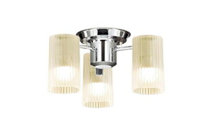 LGB57350ZLED小型シャンデリア 白熱電球40形3灯器具相当U-ライト方式 電気工事不要 調光不可 電球色Panasonic 照明器具 天井照明 装飾照明