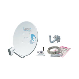 BC453SCKDXアンテナ 家庭用BS・110度CSアンテナ 45形右・左旋円偏波対応 2K・4K・8K対応 アンテナ金具・インジケータ付セット