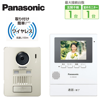 楽天市場】VL-SGE30KLAパナソニック Panasonic モニター壁掛け式 