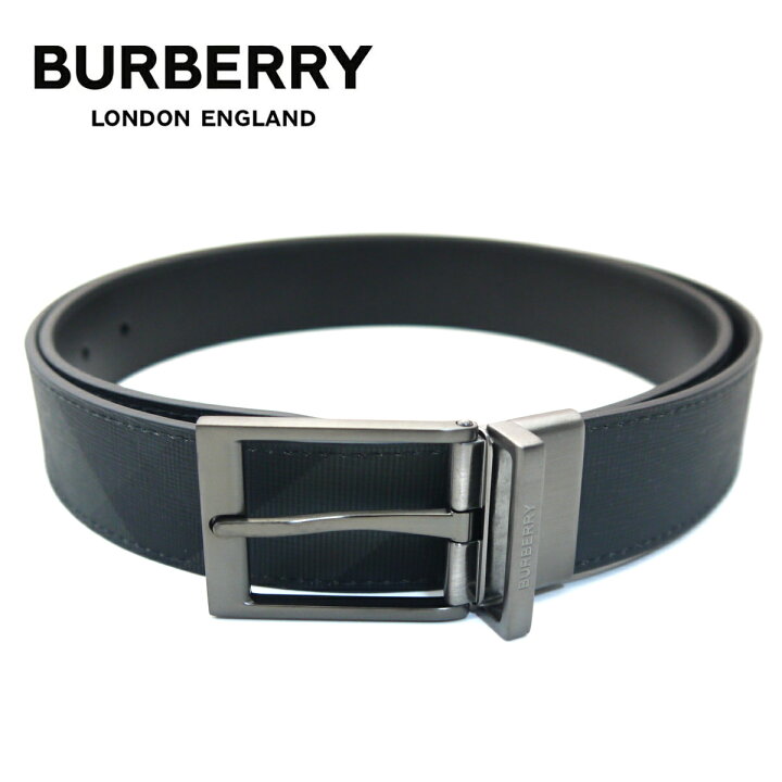 楽天市場】バーバリー/BURBERRY 回転式リバーシブルメンズベルト 