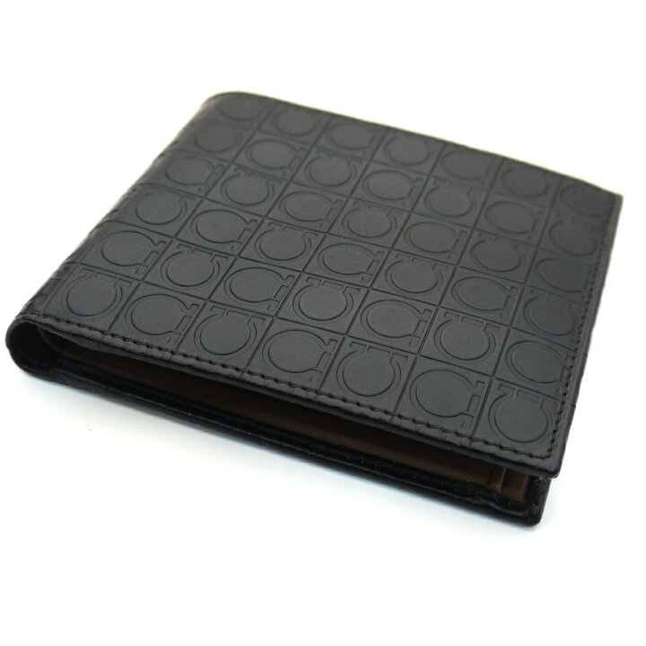 楽天市場】フェラガモ/Salvatore Ferragamo 二つ折りメンズ財布 66  