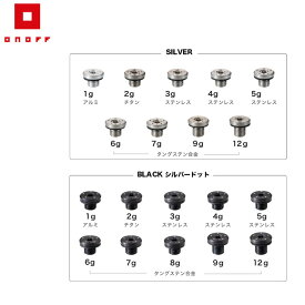 【メール便送料無料】2022-2026 ONOFF オノフ赤&黒・ウェイトスクリュー（Dr.FW.UT.IRON兼用）※純正品※