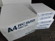 【本州・送料無料(カード決済限定)】☆コピー用紙　A4　5000枚　白色（500枚×10冊）