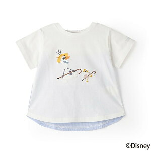 y20OFFZ[zTVc ItAbvPTVc DisneyR{ FROZEN j̎q ̎q xr[ LbY gbvX It lCr[ ubN 80-130cm veB}C petit mainyKzy2502zy59z