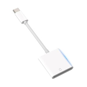 SD�J�[�h���[�_�[ �y�ƊE�V�� iPhone16�z �^�C�vc SD�J�[�h���[�_�[ usb c to SD Card �ySD/SDHC/SDXC/RS-MMC�J�[�h�p�z USB3.0 OTG�@�\ �o�����f�[�^�]�� iPhone16/iPhone15/iPad Pro/MacBook/Chromebook/Android�X�}�z�Ȃ�USB-