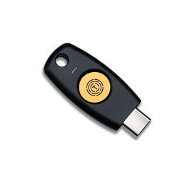 FIDO2 U2F セキュリティキー パスキー 二要素認証 (2FA) USBキー PIN+タッチ (非生体認証) USB-C タイプ トラストキー T120