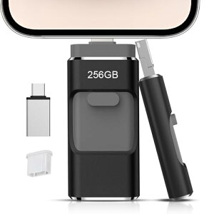 �y�A�v���s�v�E�F�ؕi �z256GB Phoneusb�������ʐ^�ۑ� ����usb�Ɏʐ^���ڂ�4in1 �t���b�V���h���������l�C USB ���ʑ}���X�}�z USB �������[ �t���b�V���h���C�u Android �p�\�R�� USB������ phone�̎�