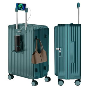 [Vivcon] �X�[�c�P�[�X �L�����[�P�[�X ���@�\ �ЊJ�� �g���@�\�t�� �X�g�b�p�[�t�� �L�����[�o�b�O �g�уX�^���h USB�|�[�g�t�� �J�b�v�z���_�[�t�� �B���t�b�N�@�\ ���y�� �ϏՌ� �É� 360�x