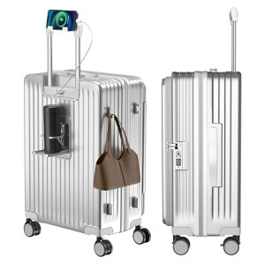 [Vivcon] �X�[�c�P�[�X �L�����[�P�[�X ���@�\ �ЊJ�� �g���@�\�t�� �X�g�b�p�[�t�� �L�����[�o�b�O �g�уX�^���h USB�|�[�g�t�� �J�b�v�z���_�[�t�� �B���t�b�N�@�\ ���y�� �ϏՌ� �É� 360�x