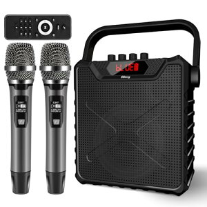 Giecy �X�s�[�J�[�Z�b�g �g���� ���C�����X�}�C�N2�{ Bluetooth 5.0 �[�d�� UHF�}�C�N���z���ቹ�����@�\���� �|�[�^�u���}�C�N�X�s�[�J�[�g����
