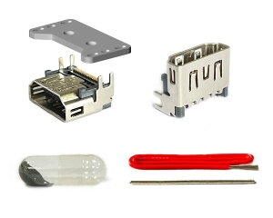 ElecGear 2x HDMI �|�[�g + �͂񂾏������M�v���[�g�p��PS5 HDMI �\�P�b�g�A�C�����i�A����͂񂾏������C���[�͂񂾕t���c�[��