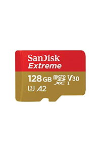 microSDXC 128GB SanDisk �T���f�B�X�N Extreme UHS-1 U3 V30 4K Ultra HD A2