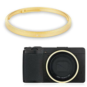 JJC �ی샊���O ���R�[ Ricoh GR3 GRIII GRIII HDF �A���~�j�E������ �����Y�f�R���[�V���������O Ricoh GN-1 ��p ��