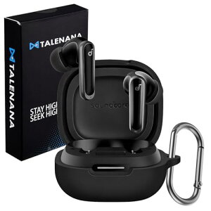 TALENANA for Anker Soundcore P40i�P�[�X �V���R�[�� �ی�J�o�[ �ϏՌ� �h�� �h�o �L�Y�h�~ �����[�d�\ �S�ʕی�P�[�X �C���z�� �J���r�i�t�� Anker Soundcore P40i (�u���b�N)