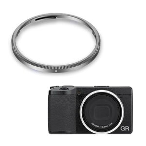 JJC GN-1 �ی샊���O ���R�[ Ricoh GR3 GRIII GRIII HDF �A���~�j�E������ �����Y�f�R���[�V���������O Ricoh GN-1 ��p �V���o�[