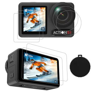 CYNOVA Action 5 Pro �ی�t�B���� for DJI Osmo Action 5 (7���Z�b�g) DJI Action5 PRO ��p�t�B���� �����K���X ���{���Ɏq�f�� Osmo Action 5 Pro �A�N�Z�T���[