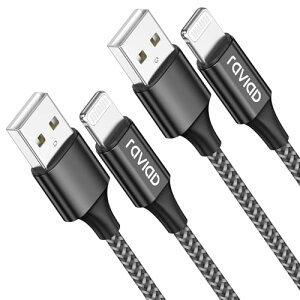 iPhone �[�d�P�[�u�� ���C�g�j���O�P�[�u�� 3M 2�{�Z�b�g�yMFi�F�؁zLightning�P�[�u�� RAVIAD �A�C�t�H���[�d�P�[�u�� �}���[�d Lightning �[�d�R�[�h phone�P�[�u�� �f���h�~ �����ϋv iPhone 14/13/13 Pro Ma