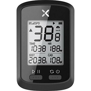 XOSS G+ GPS �T�C�N���R���s���[�^ ���C�����X �T�C�R�� USB�[�d�� �o�b�e���[���� Bluetooth ANT+ ���[�h�o�C�N�T�C�N���R���s���[�^�[ �X�s�[�h�ƃP�C�f���X(G+)