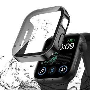 �y2026�V�^�zFALSAD Apple Watch �J�o�[ 46mm/42mm/44mm/40mm/45mm/41mm �A�b�v���E�H�b�` Series11/10/9/8/7/6/5/4/Se/Se2/Se3�ی�P�[�X�A�V�f�U�C��3D���p�G�b�W PC+�K���X��� �h�� �ϏՌ� �����^ �y�� �����ߗ� ��