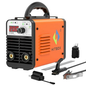 HITBOX �A�[�N�n�ڋ@ 100V/200V���p ���^�n�ڋ@ 200A �핢�A�[�N�n�� LIFT TIG 1��2�� �Ȉ�MMA�n�ڋ@ ARC�n�ڋ@ ���DIY ���S�Ҍ��� �t���\�� �C���o�[�^�[���� ��i�g�p��40�� �ƒ�p �y�� ���{��戵
