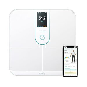 Anker Eufy (���[�t�B) Smart Scale P3 �i�̏d�̑g���v�j�y�A�v��/Fitbit�A�g/�̎��b��/BMI/�S����/�ؓ���/��b��ӗ�/������/�̎��b��/����/�������b/�^���p�N��/���i�ؗ�/�牺���b/�̓��N��/�{�f�B�^