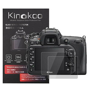 kinokoo �t���ی�t�B���� NIKON D7200 D7100 D810 D800 D610 D600 D4 D4s Df��p �d�x9H �����ߗ� �ώw�� �C�A���� �����K���X ����0.3mm 2���Z�b�g �W���N���X�t��(D7200/D7100/D810/D800/D610/D600/D4/D4s/Df��p)