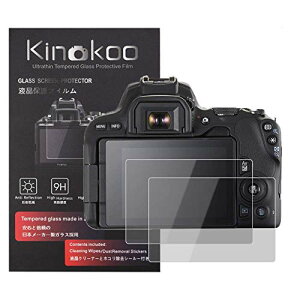 kinokoo �t���ی�t�B���� CANON EOS KISS X9 / KISS X10��p �d�x9H �����ߗ� �ώw�� �C�A���� �����K���X ����0.25mm 2���Z�b�g �N���X�t��(EOS KISS X9 / EOS KISS X10��p)
