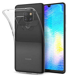 Gosento For HUAWEI Mate 20 X �P�[�X �N���X�^�� �N���A HUAWEI Mate20X TPU�f�� HUAWEI Mate 20X�ی�J�o�[ (�N���A)