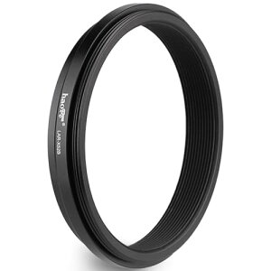 Haoge ���^�� 49mm�X���b�h �����Y�A�_�v�^�[�����O for �x�m�t�C���� Fujifilm X100VI Fuji FinePix X100V �J�����p AR-X100 �݊� ����