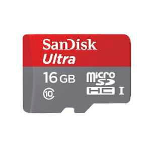 �T���f�B�X�N microSDHC�������[�J�[�h 16GB Class10 UHS-I SDSDQUL-016G-J35A [�G���N�g���j�N�X]
