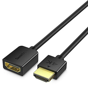 Senetem HDMI ���� �P�[�u�� 0.5m HDMI2.0 (HDMI �I�X-���X)�n�C�X�s�[�h ���a4.8mm�CFire TV Stick�AHDTV�APC�APS4/PS3�Ȃ� (0.5m)