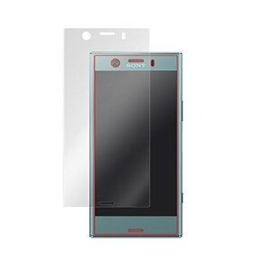 �w�䂪�ڗ����Ȃ� ����t���ی�t�B���� Xperia XZ1 Compact SO-02K �\�ʗp OverLay Brilliant OBEXPERIAXZ1CPT/F/12