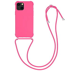 kwmobile �X�}�z�V�����_�[ Apple iPhone 13 mini �P�[�X - TPU �J�o�[ ���|�� �X�g���b�v�t�� �l�I���s���N