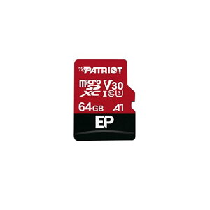 Patriot Memory MicroSD A1 V30 64GB Android Smartphone & Tablet Optimized Full HD & 4K PEF64GEP31MCX