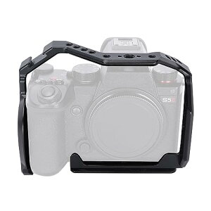 NICEYRIG �J�����P�[�W LUMIX S5 II S5IIX �t���P�[�W G9M2 �t���[�P�[�W �J�����ی� �g�� �A���~�j�E������-547