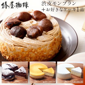 「 椿屋珈琲 渋皮モンブランと選べるケーキの2個セット」大人気 自宅用 モンブラン ケーキ お菓子 お取り寄せ コーヒー アイスコーヒー コーヒー ギフト 熨斗 プレゼント お中元 ギフト 御中元 珈琲 お中元贈り物 お中元 夏ギフト