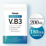 持続型 ナイアシンアミド サプリ （ナイアシンアミド36000mg高配合／180日分） vb3 ビタミンb3 ニコチン…